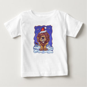 Camiseta De Bebé Navidades de leones