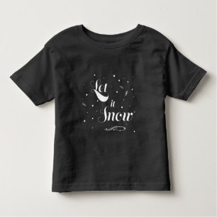 Camiseta De Bebé navidades de "Let it Snow" festejan Guay
