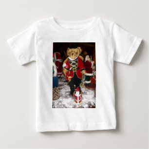 Camiseta De Bebé Navidades de Nutcracker Teddy Bear