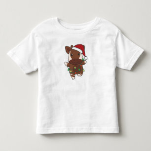 Camiseta De Bebé Navidades de Okapi Animales de Invierno Holiday Ok