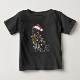 Camiseta De Bebé Navidades de Pastor Alemán