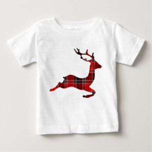 Camiseta De Bebé Navidades de renos de Escocia