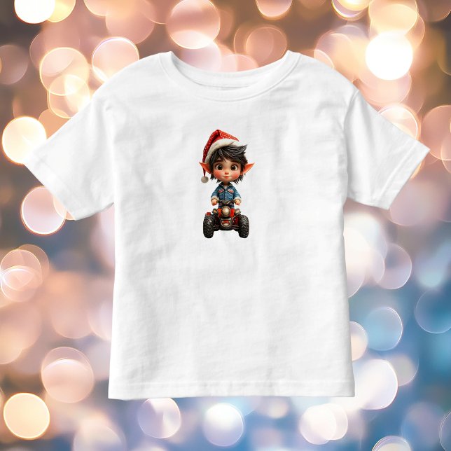 Camiseta De Bebé Navidades de todo el terreno Elf Toddler's Tee (Subido por el creador)