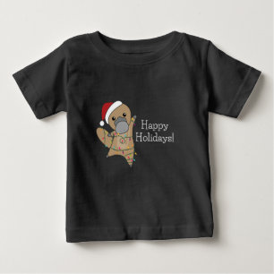 Camiseta De Bebé navidades del platypus Tabes Animales dulces