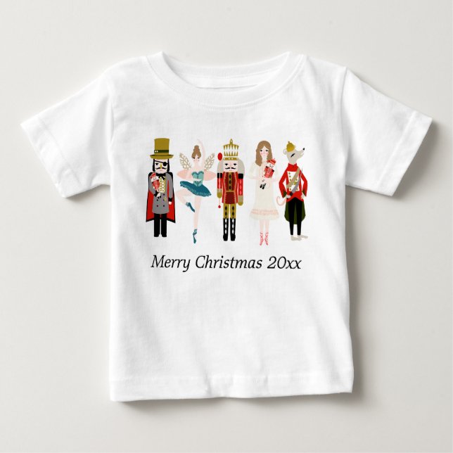 Camiseta De Bebé Navidades desnucleadores camiseta bebé (Anverso)