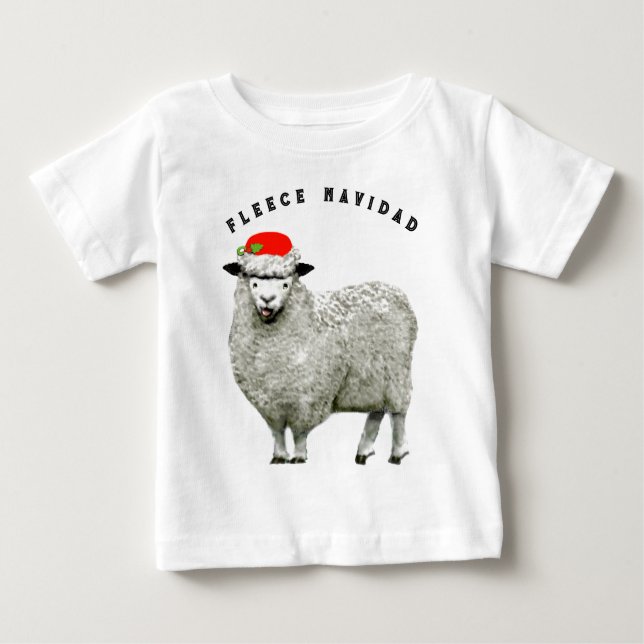 Camiseta De Bebé Navidades divertidos (Anverso)