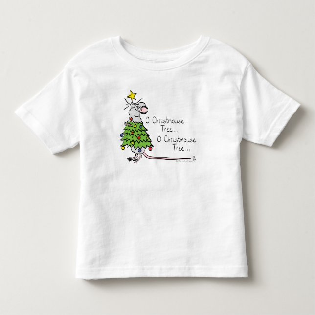 Camiseta De Bebé Navidades divertidos adornan el Personalizado del  (Anverso)