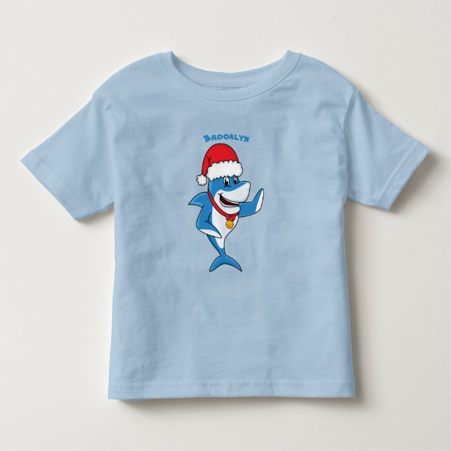 Camiseta De Bebé Navidades divertidos ilustracion personalizado de  (Anverso)