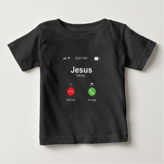Camiseta De Bebé Navidades divertidos Llaman al Cristiano Gráfico J