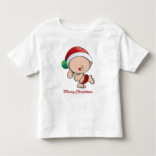 Camiseta De Bebé Navidades Elf Holiday Tee Shirt