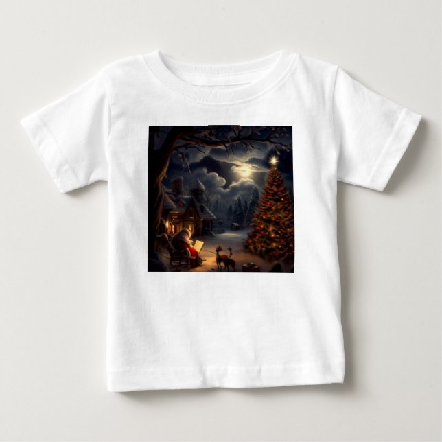 Camiseta De Bebé Navidades Eve 2 (Anverso)