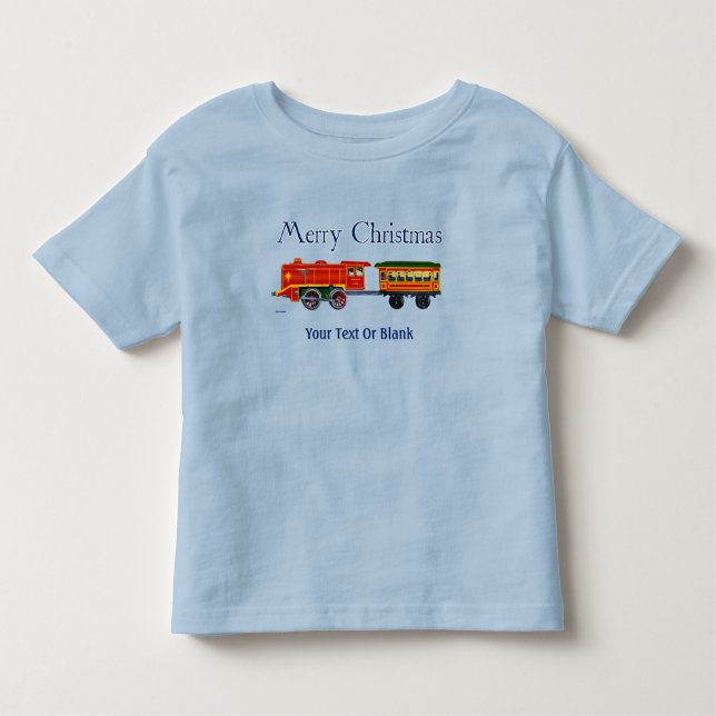 Camiseta De Bebé Navidades Express - Feliz Navidad (Anverso)