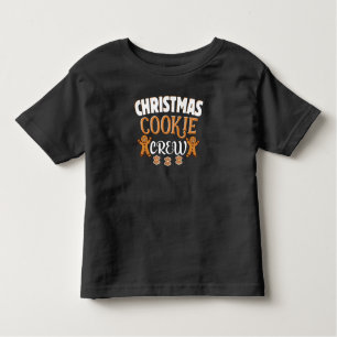 Camiseta De Bebé Navidades Familia Cookie Baking Crew