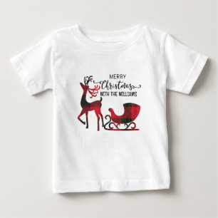 Camiseta De Bebé Navidades familiares coincidentes   Moderno person