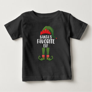 Camiseta De Bebé Navidades familiares favoritos del adulto mayor de