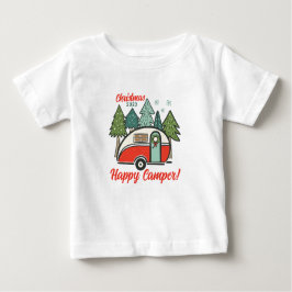 Camiseta De Bebé Navidades felices y personalizados