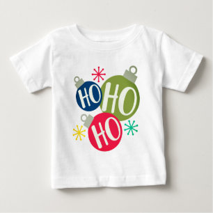 Camiseta De Bebé Navidades festivos Ho Ho Ho Ho Xmas Matanza famili