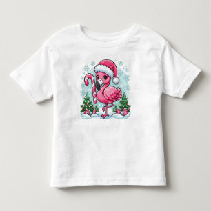Camiseta De Bebé Navidades Flamingo Sublimation Clipart