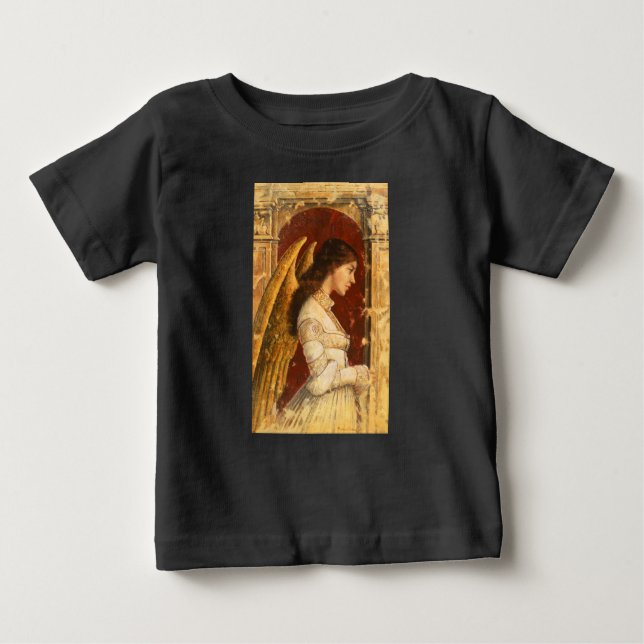 Camiseta De Bebé Navidades Fresco Angel (Anverso)