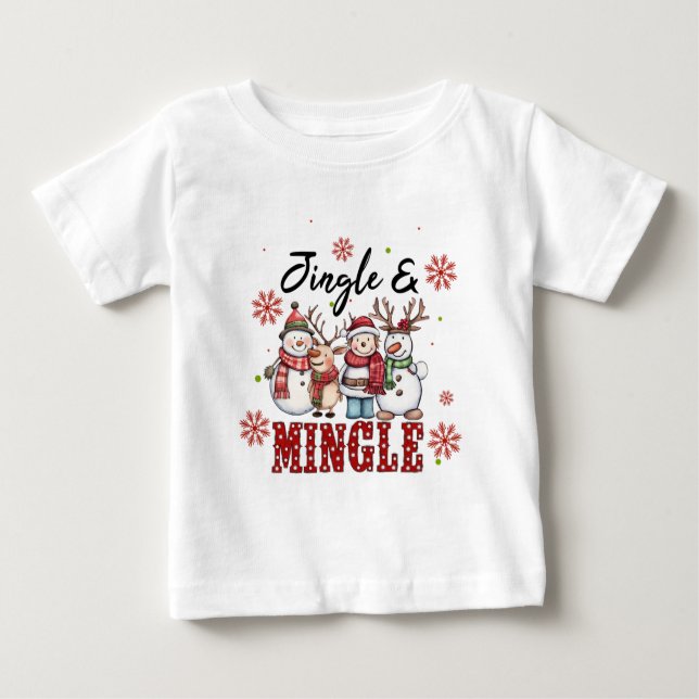 Camiseta De Bebé Navidades Graphic Tee (Anverso)