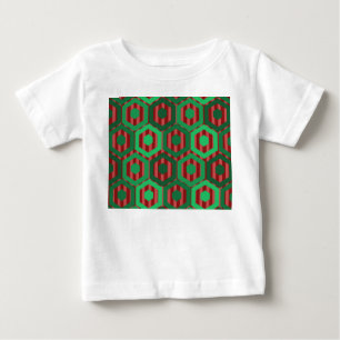 Camiseta De Bebé Navidades Hexagons