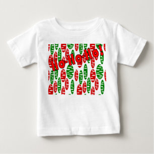 Camiseta De Bebé Navidades Holey Ovals