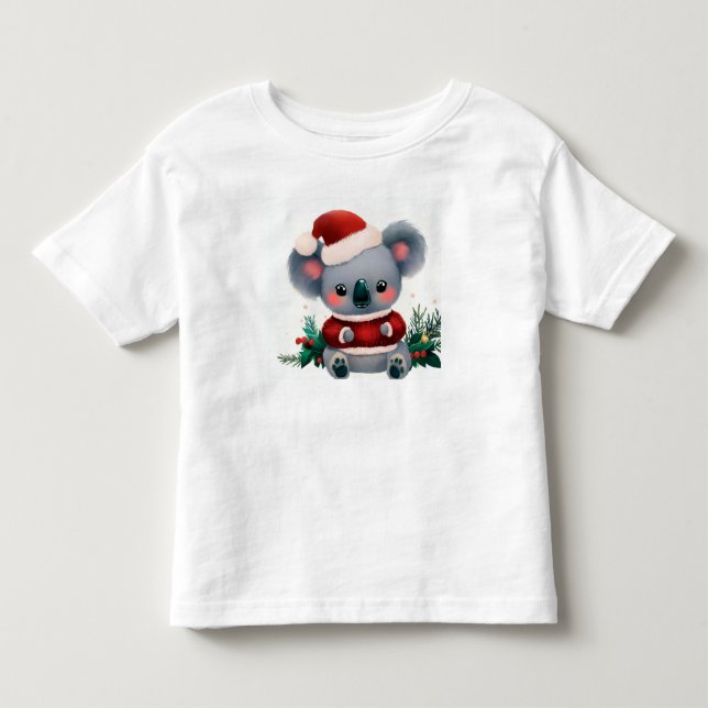 Camiseta De Bebé Navidades Koala 3 (Anverso)
