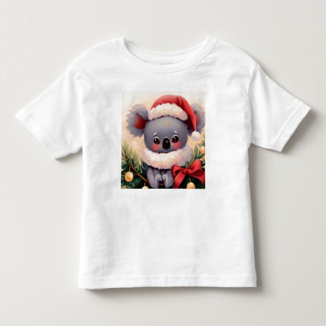 Camiseta De Bebé Navidades Koala 4 (Anverso)