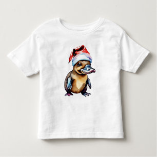 Camiseta De Bebé Navidades lindos platypus