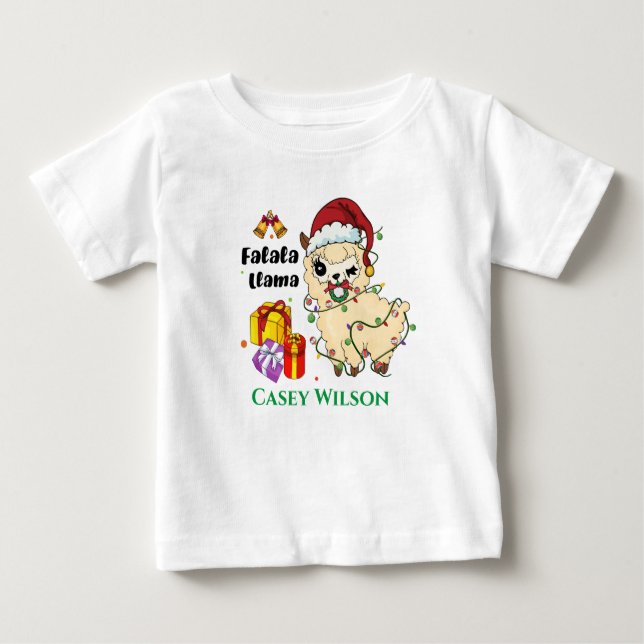 Camiseta De Bebé Navidades llaman a una camiseta bebé (Anverso)