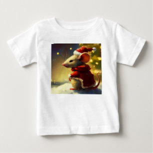 Camiseta De Bebé Navidades Mouse 4
