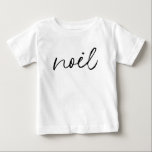 Camiseta De Bebé Navidades Noel Manejo Minimal Elegante<br><div class="desc">Navidades Noel Manejo Minimal Elegante</div>