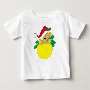 Camiseta De Bebé Navidades Oso