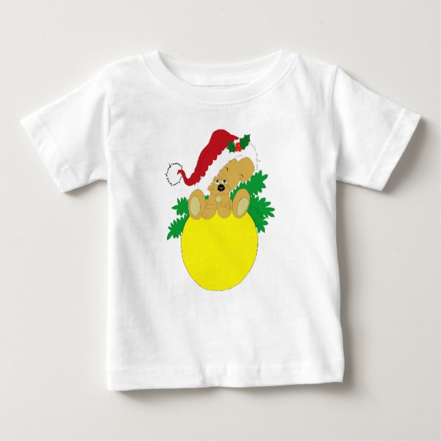Camiseta De Bebé Navidades Oso (Anverso)