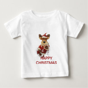 Camiseta De Bebé Navidades Osos En La Nieve