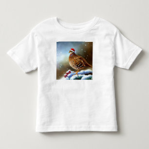 Camiseta De Bebé Navidades Partridge 2