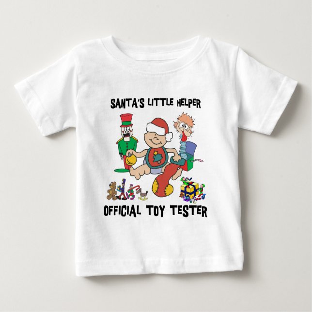 Camiseta De Bebé Navidades pequeños (Anverso)