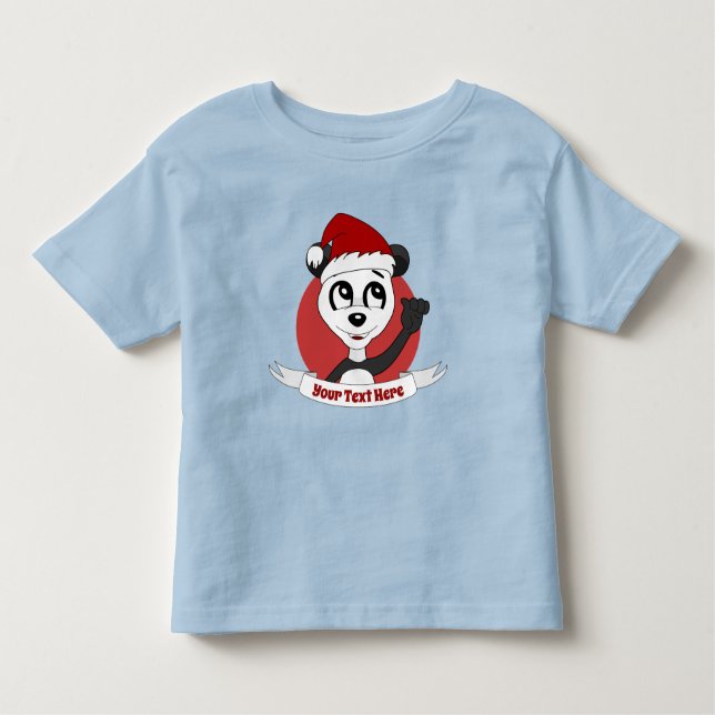 Camiseta De Bebé Navidades personalizado con adorables niños de oso (Anverso)