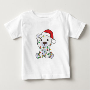 Camiseta De Bebé Navidades Polar Oso Animales De Invierno Osos Pola