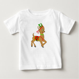 Camiseta De Bebé Navidades Reindeer Doe