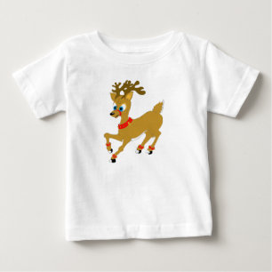 Camiseta De Bebé Navidades renos