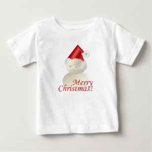 Camiseta De Bebé Navidades Snowman