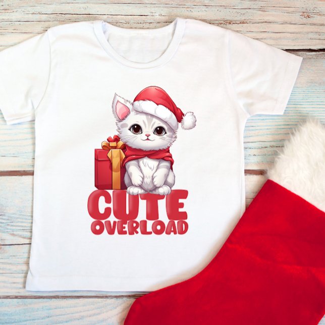 Camiseta De Bebé Navidades Sobrecarga de corte (Subido por el creador)