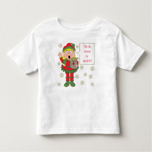 Camiseta De Bebé Navidades Sparkly Elf