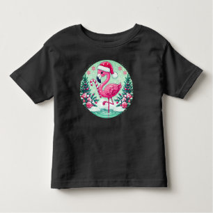 Camiseta De Bebé Navidades Sublimación Flamingo Clipart-10424