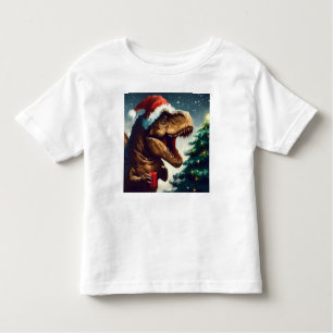 Camiseta De Bebé Navidades T-Rex 1