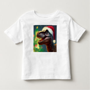Camiseta De Bebé Navidades T-Rex 2