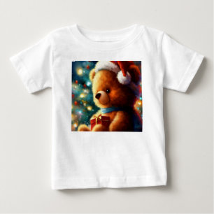 Camiseta De Bebé Navidades Teddy Bear 3