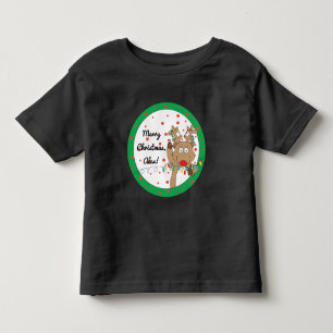 Camiseta De Bebé Navidades Toddler Long Sleeve Tee/Reindeer