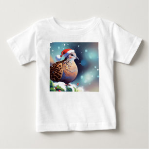 Camiseta De Bebé Navidades Turtle Dove 2